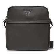 Torby męskie - Saszetka Guess Certosa Saffiano Eco Mini-Bags HMECSA P3158 Szary - miniaturka - grafika 1