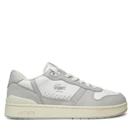 Sneakersy męskie - Sneakersy Lacoste 7-48SMA0042 Szary - miniaturka - grafika 1