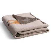 Koce i narzuty dla dzieci - BabyMatex Kocyk dziecięcy 80x100 Rainbow szary pomarańczowy safari bawełniany - miniaturka - grafika 1