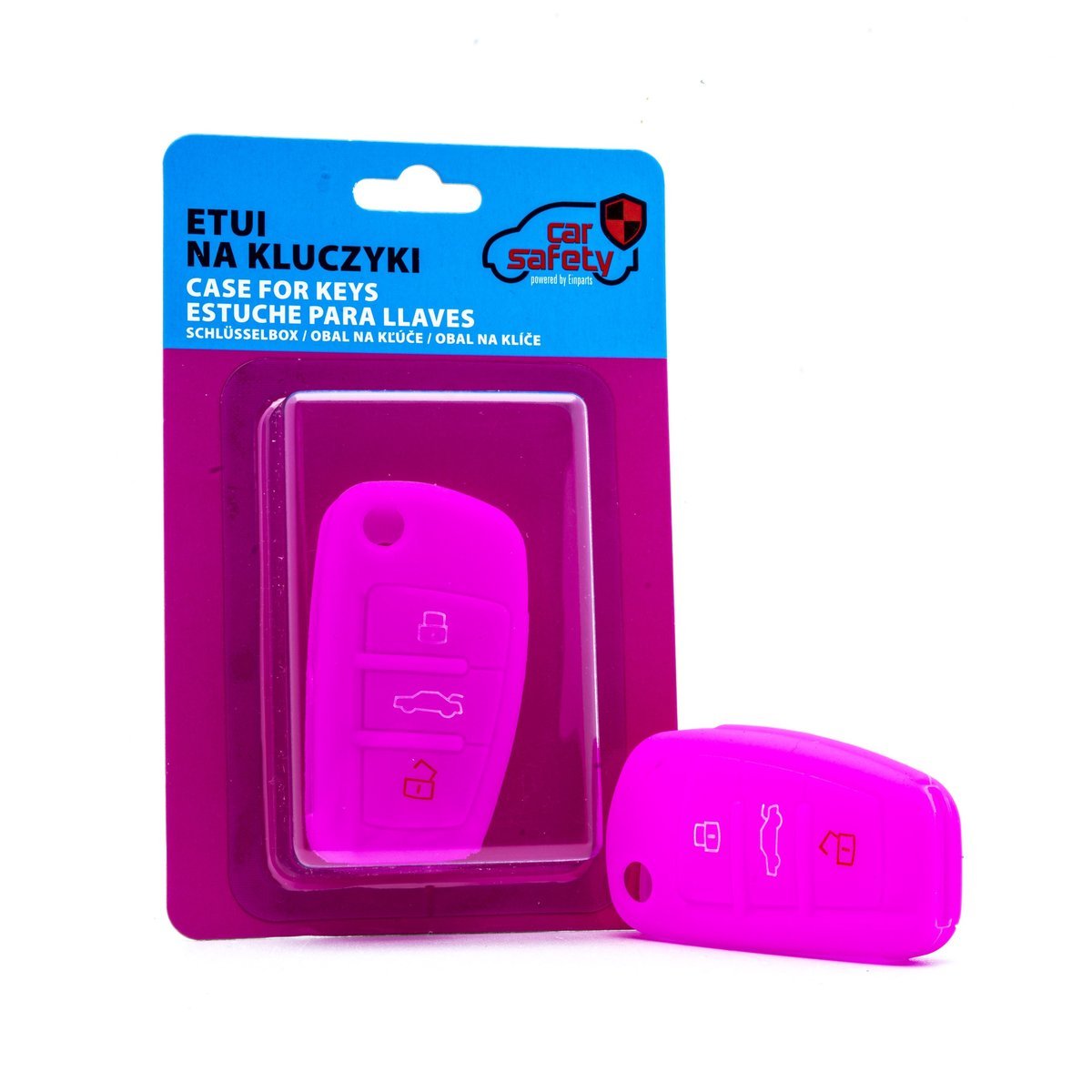 CARSAFETY ETUI SILIKONOWE NA KLUCZYK DO AUDI A2 A3 A4 A5 A6 Q3 Q5 Q7 TT