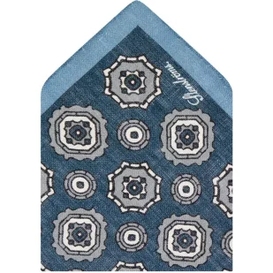 Stenströms Lniana poszetka Hankie - Krawaty i muchy męskie - miniaturka - grafika 1