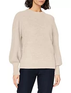 Swetry damskie - s.Oliver Sweter damski, beżowy (81w1), 42 PL - miniaturka - grafika 1