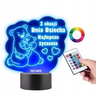Lampy pozostałe - Lampka na Biurko Statuetka Prezent Dzień Dziecka - miniaturka - grafika 1