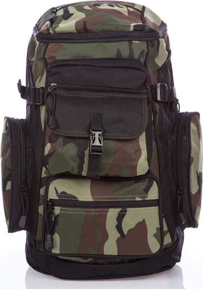 Bag Street Pojemny Plecak Męski Trekkingowy Podrózny na wycieczkę wysoki Moro