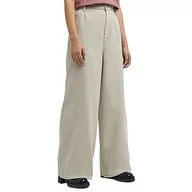 Spodnie damskie - Lee Damskie spodnie typu chino typu Relaxed, beżowy, 25W / 31L - miniaturka - grafika 1