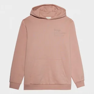 Męska bluza dresowa nierozpinana z kapturem OUTHORN OTHSS23TSWSM320 - koralowa - Outhorn - Bluzy sportowe męskie - miniaturka - grafika 1