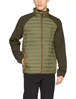 Kurtki męskie - Columbia męska Flash Forward Hybrid Insulated Jacket, zielony, xxl 1683153 - grafika 1