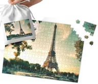 Puzzle - PUZZLE - PIĘKNE WIDOKI PARYŻ Wieża Eiffla WIELE WZORÓW 35el + WORECZEK - miniaturka - grafika 1