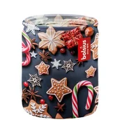 Świece - Świeca zapachowa w szkle z motywem Bolsius 9 x 25,8 cm 12 szt. mix wzorów - miniaturka - grafika 1