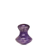 Crystallove Grzybek do masażu twarzy z ametystu