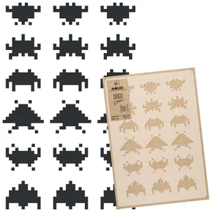 szablon malarski wielokrotny // SPACE INVADERS - LARGE (59x95cm) - Szablony malarskie - miniaturka - grafika 2