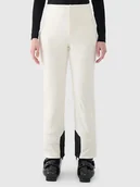 Spodnie narciarskie - 4F Spodnie narciarskie w kolorze kremowym - miniaturka - grafika 1
