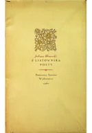 Poezja - Słowacki Z listownika poety - miniaturka - grafika 1