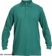 Odzież robocza - CERVA SANGU - koszulka polo dł.rękaw - ciemnozielony XL - miniaturka - grafika 1
