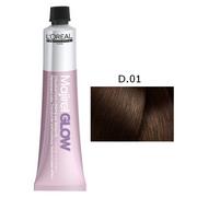 Farby do włosów i szampony koloryzujące - Loreal Majirel Glow | Rozświetlająca trwała farba do włosów kolor D.01 50ml - miniaturka - grafika 1