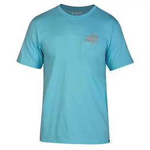 Hurley Hurley chłopięcy t-shirt Search and Destroy Tee Ss niebieski (Blue Gaze) 13 Jahre CI7519 - Koszulki dla chłopców - miniaturka - grafika 1