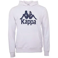Bluzy męskie - Kappa Męska bluza Taino Authentic | bluza z kapturem, styl retro, sweter z długim rękawem, krój regular fit, rozmiar S-XXL - miniaturka - grafika 1