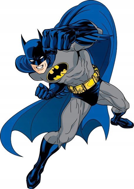 Naklejka Uv Wypukła Ozdobna DTF UV Aplikacja Batman 3