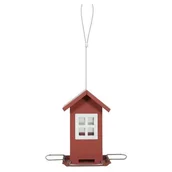 Karmniki dla ptaków - Zolux Karmnik Domek Czerwony - miniaturka - grafika 1