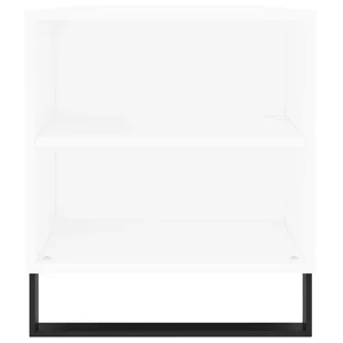 Stolik kawowy, biały, 102x44,5x50 cm, materiał drewnopochodny  Lumarko! - Ławy i stoliki kawowe - miniaturka - grafika 8