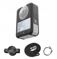 Akcesoria do kamer sportowych - Etui Case Osłona Futerał Do Dji Osmo 360 + Dekielek Na Obiektywy + Smycz / Pu790b - miniaturka - grafika 1