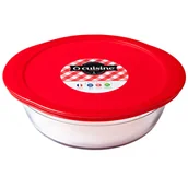 Naczynia żaroodporne - Naczynie żaroodporne okragłe z plastikową pokrywą C'N'S 18 cm OCUISINE - miniaturka - grafika 1