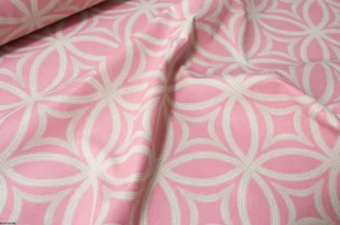 Prostokątny bawełniany obrus plamoodporny z wzorem Kręgi - Obrusy i serwetki - miniaturka - grafika 1