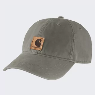 Czapki i chusty sportowe męskie - Czapka z daszkiem Carhartt Odessa Cap DOV Dusty Olive - grafika 1