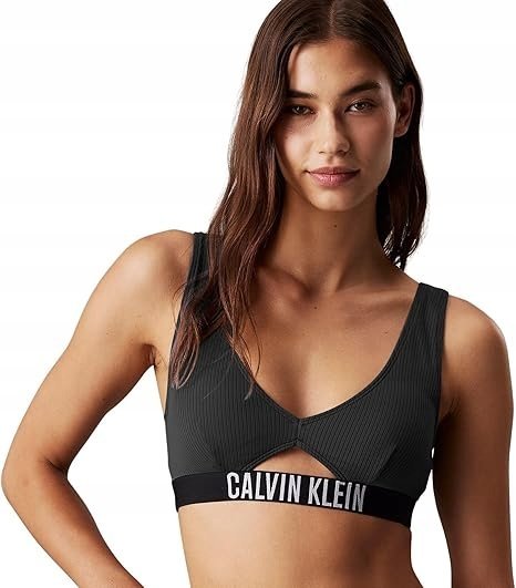 Calvin Klein braletka damska czarna L LV00Q62751