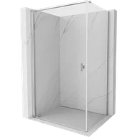 Kabiny prysznicowe - Mexen Mist-B kabina prysznicowa uchylna 85 x 75 cm, transparent, chrom - 8A2T-085-075-01-00 - miniaturka - grafika 1