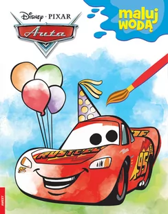 Kolorowanka dla dzieci Disney Pixar Auta Maluj wodą MW-9114 - Książki edukacyjne - miniaturka - grafika 3