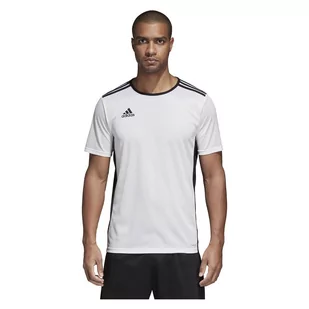 Adidas Koszulka Entrada 18 CD8438 biała Rozmiar odzieży: L - Piłka nożna - miniaturka - grafika 1