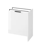 Szafki łazienkowe - Cersanit City szafka 65 cm pod pralkę biały połysk S584-027-DSM - miniaturka - grafika 1