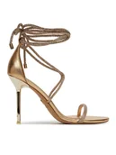 Sandały damskie - Aldo Sandały Caladonia 13965299 Złoty - miniaturka - grafika 1