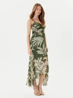 Sukienki - Guess Sukienka 177089 Zielony Classic Fit - miniaturka - grafika 1