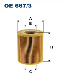 Filtron Filtr oleju OE 667/3 - Filtry oleju - miniaturka - grafika 1