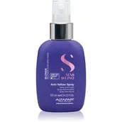 Kosmetyki do stylizacji włosów - Alfaparf SEMI DI LINO BLONDE ANTI - YELLOW SPRAY 125 ML - miniaturka - grafika 1