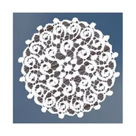 Obrusy i serwetki - Serwetka żakardowa okrągła 25 x 25 - miniaturka - grafika 1