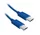 SBS USB-C - USB-C 60W 1,5m Niebieski
