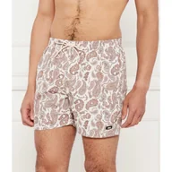 Kąpielówki męskie - BOSS BLACK Szorty kąpielowe Paisley_AOP Regular Fit - miniaturka - grafika 1