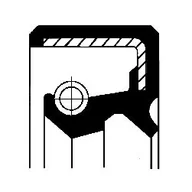 Układ zawieszenia - akcesoria - Pierścień uszczelniający wału, piasta koła Corteco 12011179B - miniaturka - grafika 1