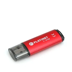 Pamięć USB 64GB PLATINET X-DEPO USB 2.0 czerwony (43612) - Nośniki danych - miniaturka - grafika 1