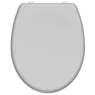 Deski sedesowe - SCHÜTTE Deska sedesowa wolnoopadająca, wypinana GREY, duroplast - miniaturka - grafika 1