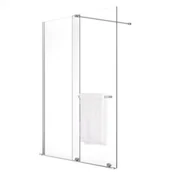 Ścianki i drzwi prysznicowe - Ścianka prysznicowa SEVANTE ERIS 120x195 Walk-In chrom 1 szt. - miniaturka - grafika 1