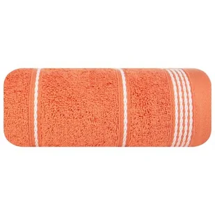 Eurofirany Euro Firany Ręcznik Kąpielowy Mira 12 500 g/m2 Pomarańczowy 50x90 1071282 - Ręczniki - miniaturka - grafika 1