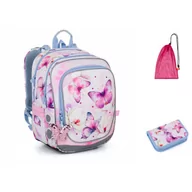 Plecaki szkolne i tornistry - Topgal Komplet szkolny ENDY 24002 SET MEDIUM - miniaturka - grafika 1