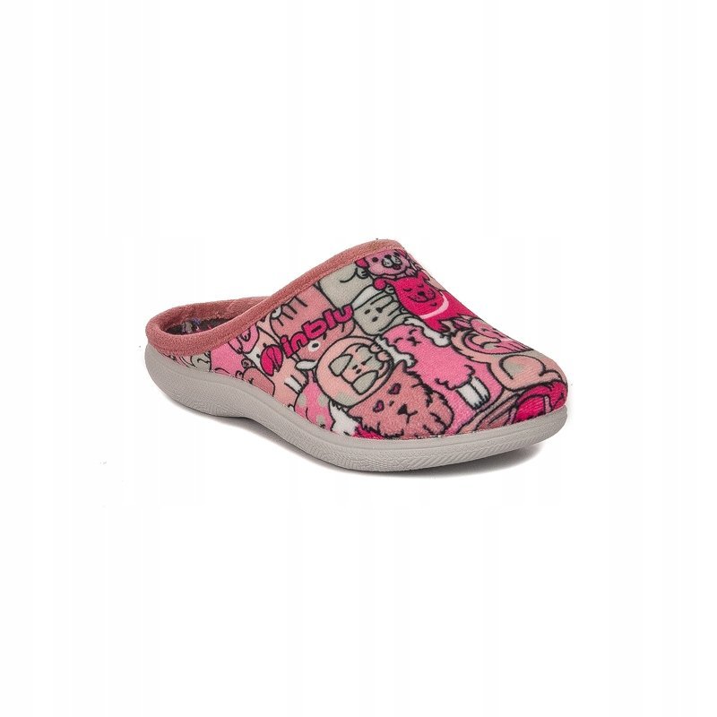 Inblu Kapcie dziecięce dziewczęce B9 46 023 PINK różowe r.30