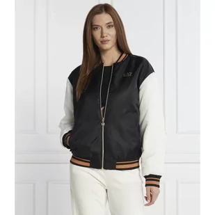 EA7 Kurtka bomber | Regular Fit - Kurtki damskie - miniaturka - grafika 1