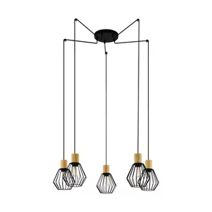Eglo 43379 - Żyrandol na lince PALMORLA 5xE27/60W/230V - Lampy sufitowe - miniaturka - grafika 1