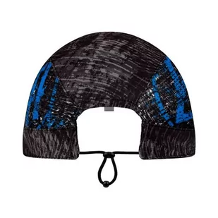 BUFF Czapka biegowa z daszkiem PACK SPEED CAP Rush Graphite - Czapki i chusty sportowe męskie - miniaturka - grafika 2
